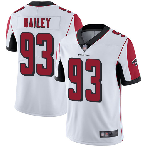 Atlanta Falcons Limited White Men Allen Bailey Road Jersey NFL Football #93 Vapor Untouchable